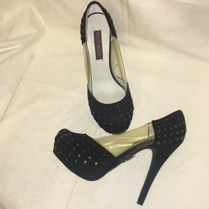 Mojo Moxy studded heels